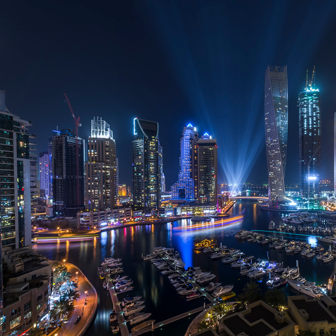 Dubai Marina by Mila Palec