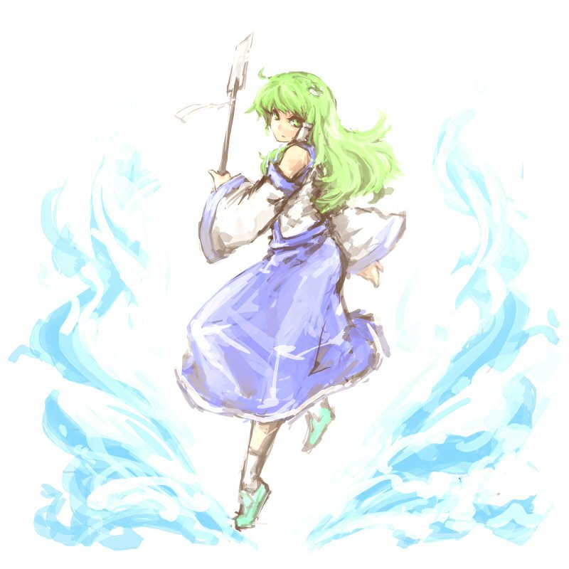 Download Sanae Kochiya Anime Touhou PFP
