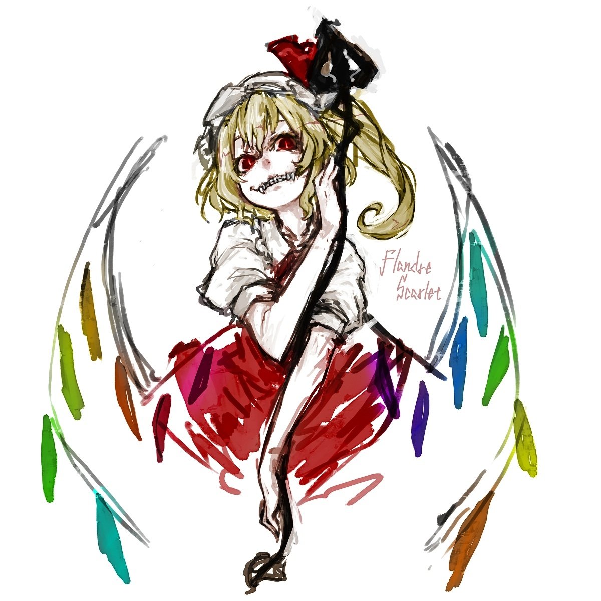 Download Flandre Scarlet Anime Touhou PFP