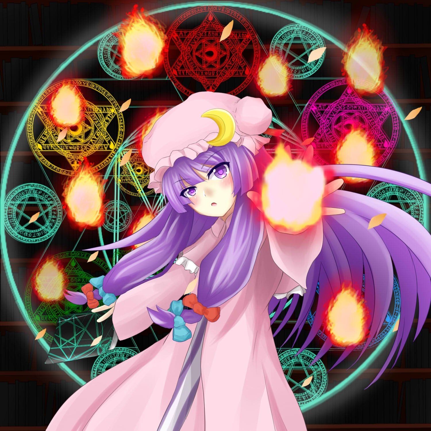 Download Patchouli Knowledge Anime Touhou PFP