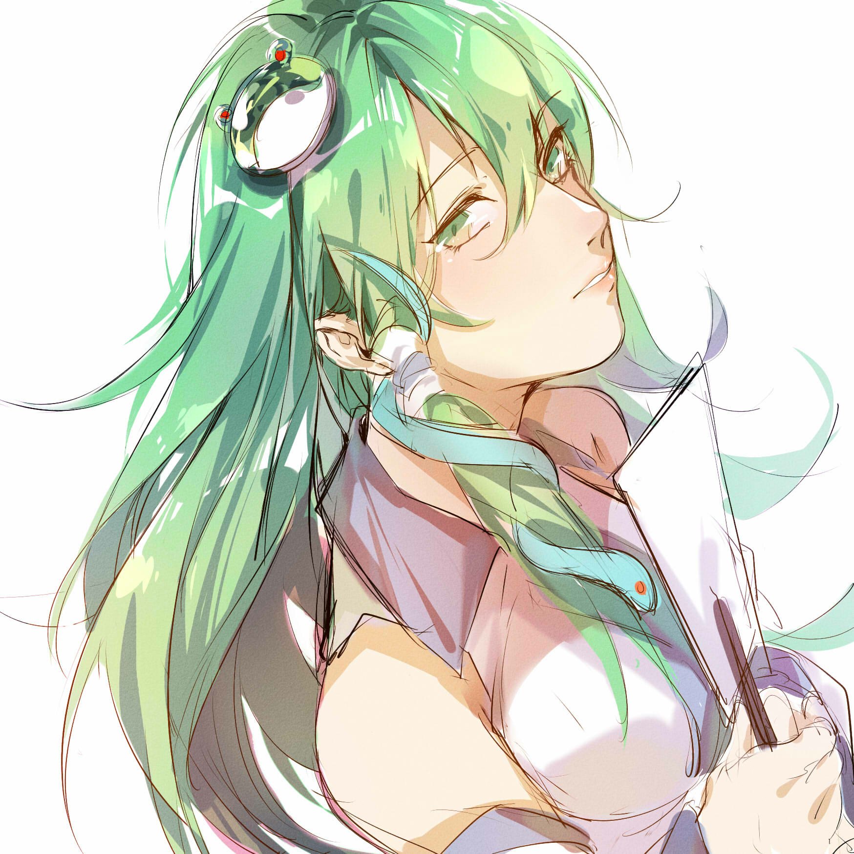 Download Sanae Kochiya Anime Touhou PFP