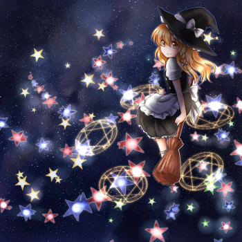 Marisa Kirisame Anime Touhou PFP