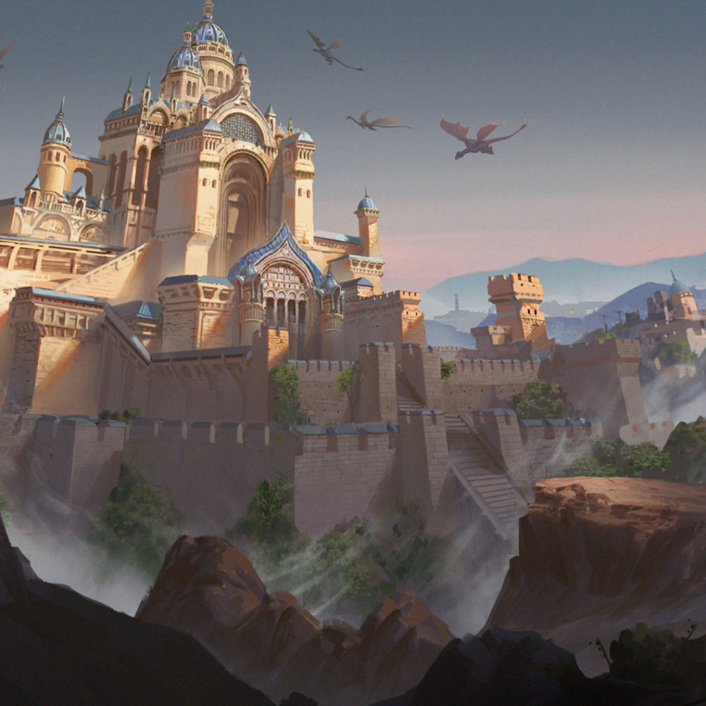 Fantasy Castle Pfp by Jhonny G