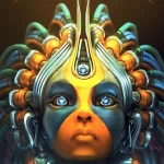 Sci Fi cyborg PFP