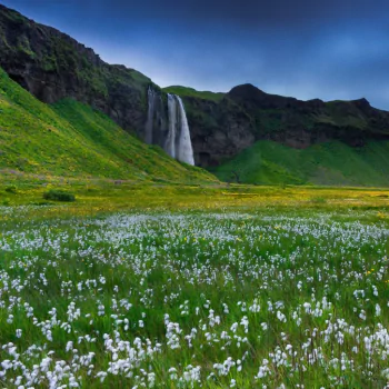  Waterfall in Iceland