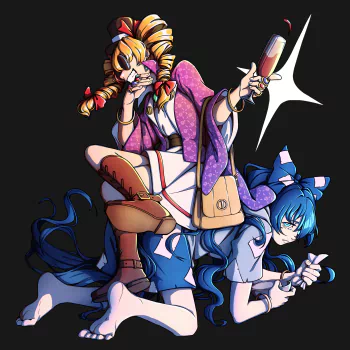 Joon Yorigami Shion Yorigami Anime Touhou PFP