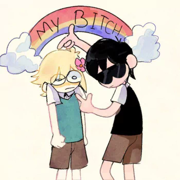 Sunny (Omori) Basil (Omori) OMORI video game PFP