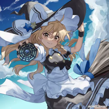 Marisa Kirisame Anime Touhou PFP