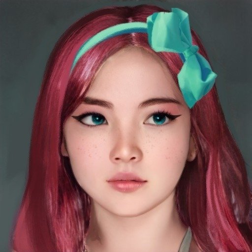 Download Asian OMORI Pink Hair Aubrey (Omori) Video Game PFP