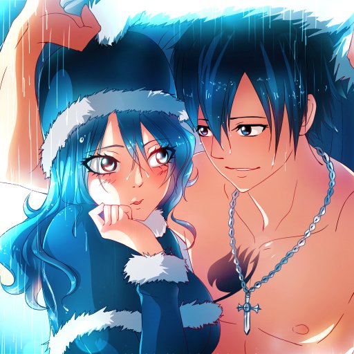 Download GruVia (Fairy Tail) Gray Fullbuster Juvia Lockser Fairy Tail Anime PFP