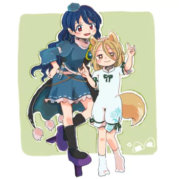 Tsukasa Kudamaki Megumu Iizunamaru Anime Touhou PFP