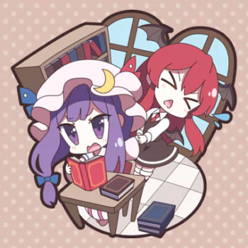 Koakuma (Touhou) Patchouli Knowledge Anime Touhou PFP