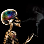 dark skeleton PFP