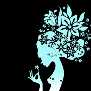  Flower Girl Silhouette