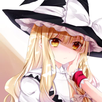 Marisa Kirisame Anime Touhou PFP