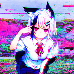 Neko Distortion pfp