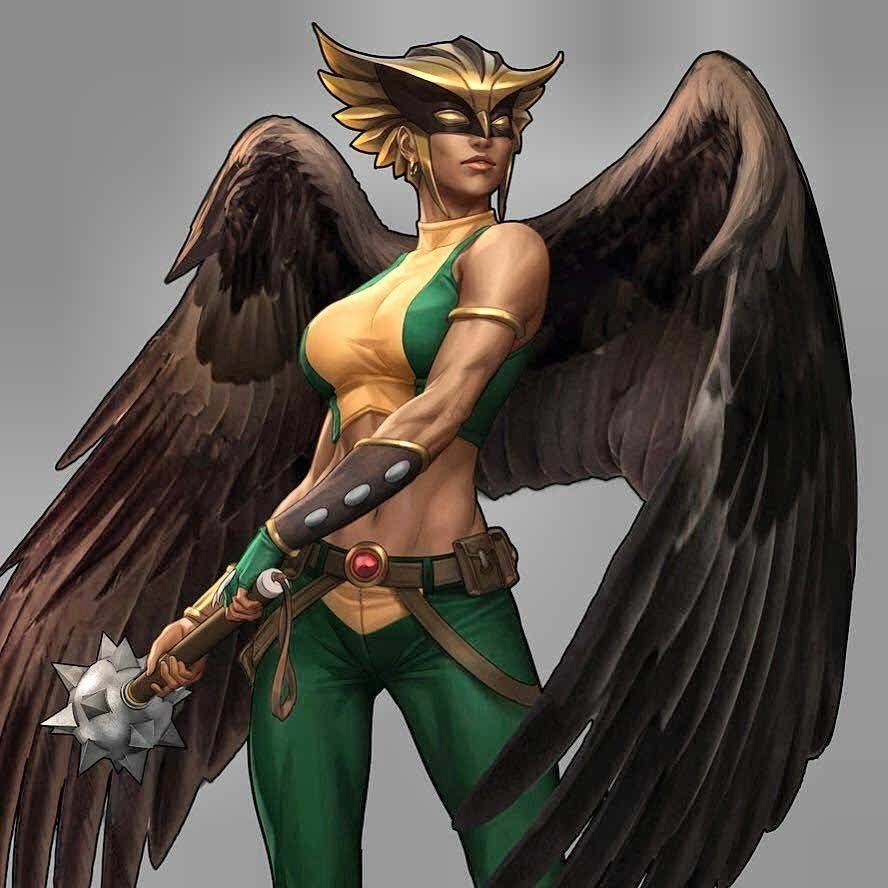 Download Helmet Mace Wings Hawkgirl (DC Comics) DC Comics Comic PFP