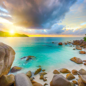  Beach in Seychelles