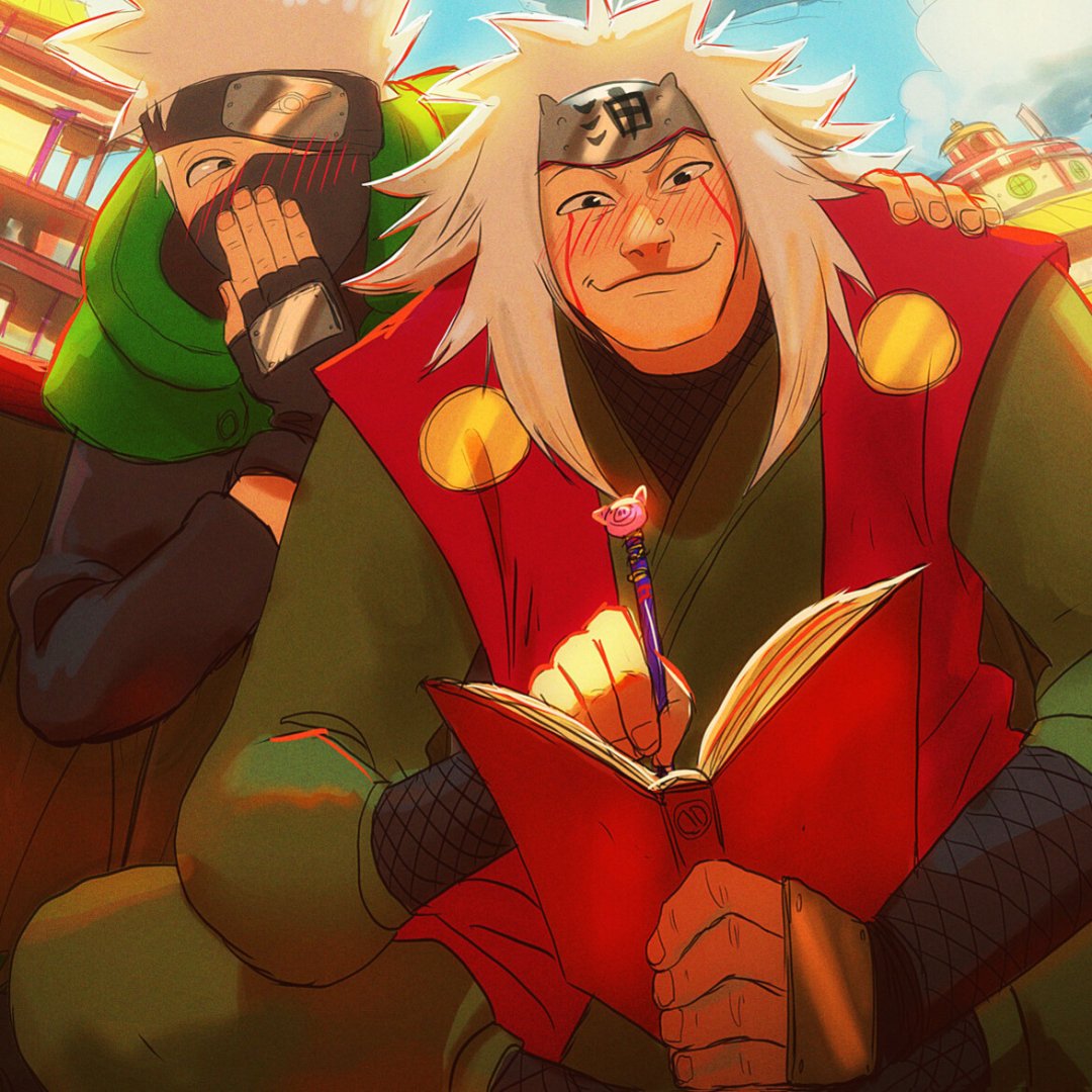 Download Jiraiya (Naruto) Kakashi Hatake Anime Naruto PFP