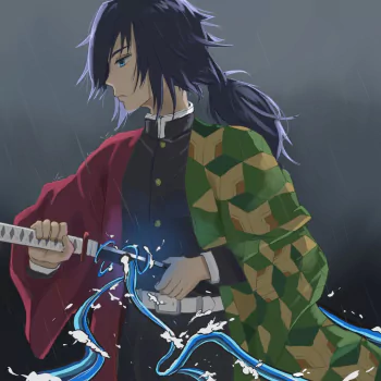 Giyuu Tomioka Anime Demon Slayer: Kimetsu no Yaiba PFP