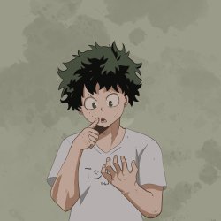 Download Izuku Midoriya Anime My Hero Academia PFP by Pint0