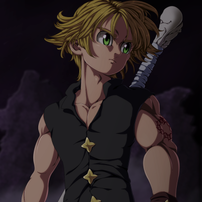 Download Green Eyes Meliodas (The Seven Deadly Sins) Anime The Seven ...