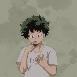 Izuku Midoriya Anime My Hero Academia PFP