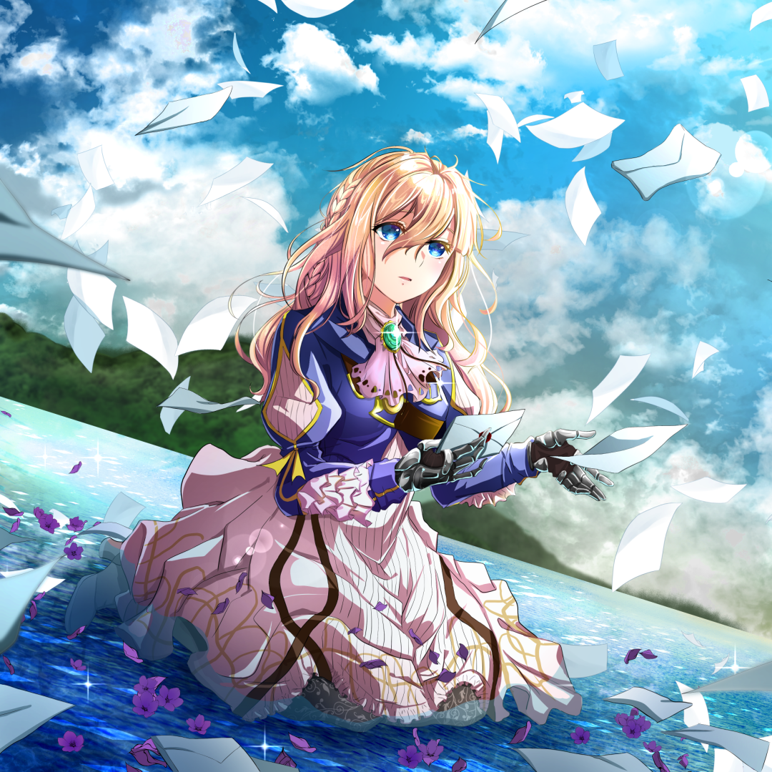 Download Violet Evergarden (Character) Anime Violet Evergarden  PFP by 海砂