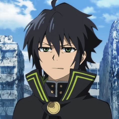Download Black Hair Yūichirō Hyakuya Anime Seraph Of The End PFP
