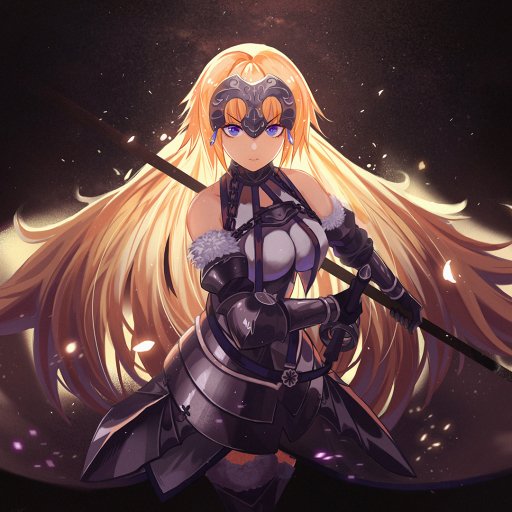 Download Blonde Long Hair Jeanne D'Arc (Fate Series) Anime Fate/Grand ...