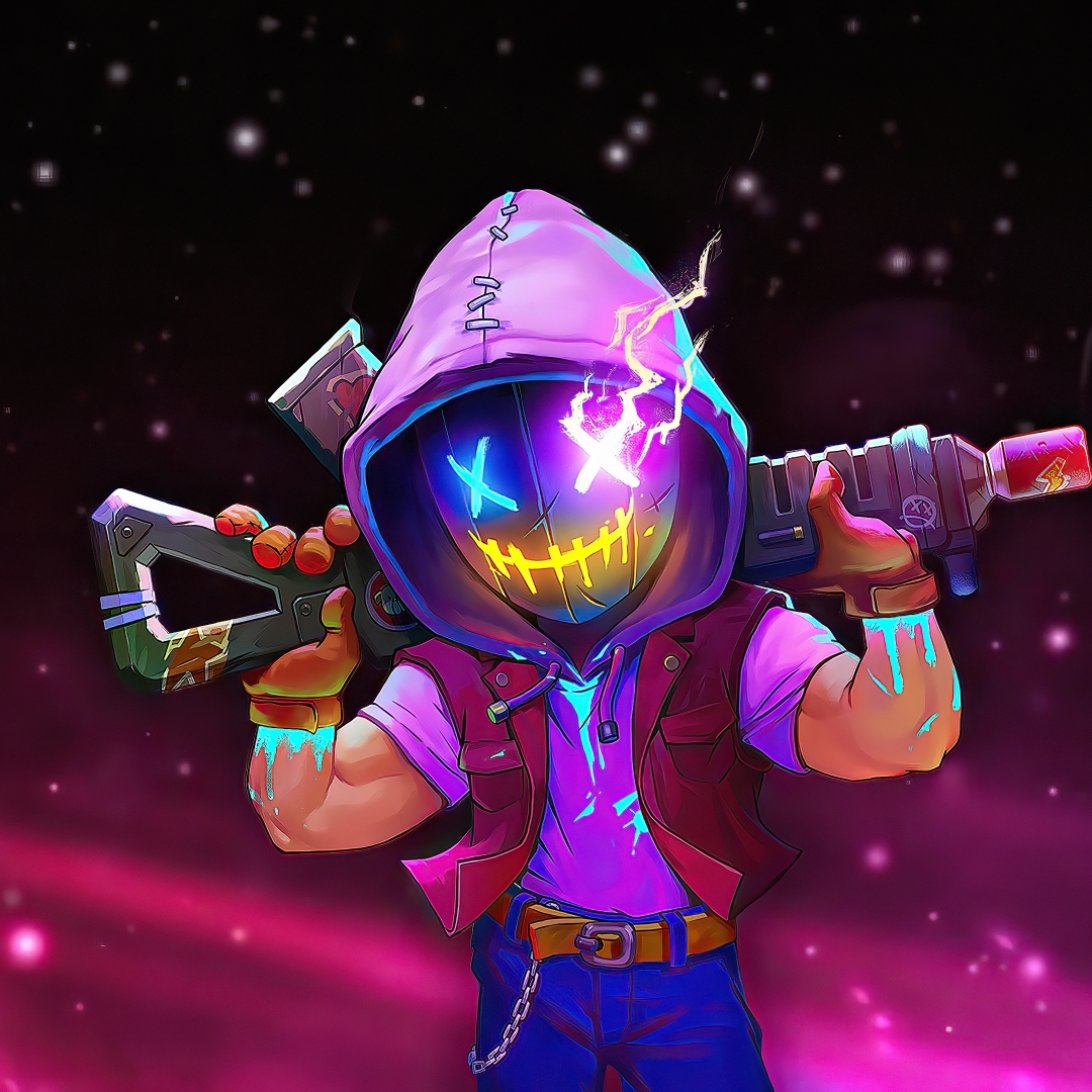 Download Video Game Neon Abyss PFP