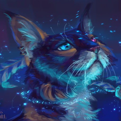Fantasy Cat Pfp by Александра Кожанова