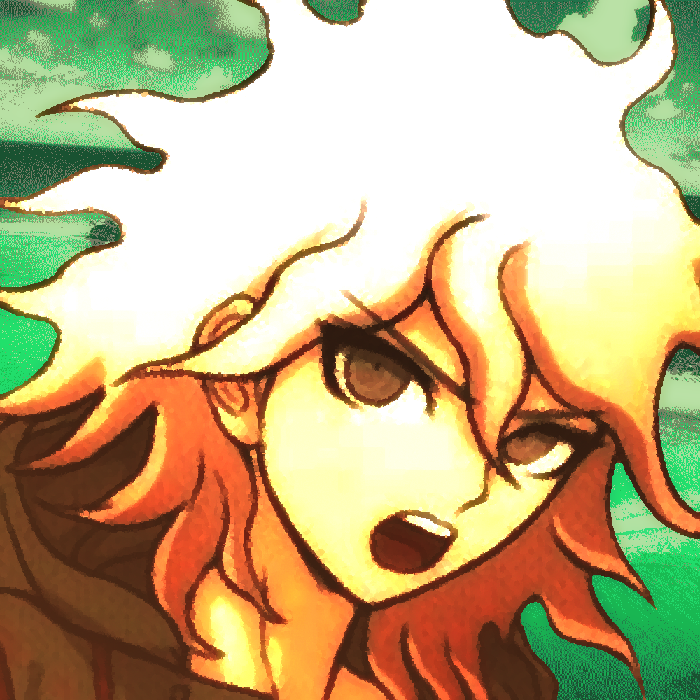 Download Nagito Komaeda Danganronpa Video Game Danganronpa 2: Goodbye Despair PFP by JunkyardRevenant