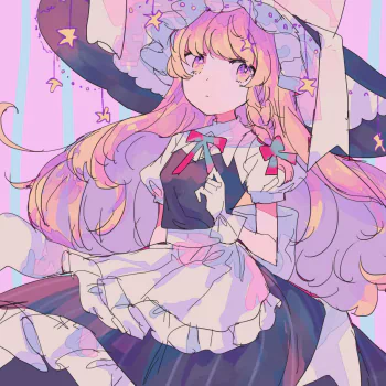 Marisa Kirisame Anime Touhou PFP