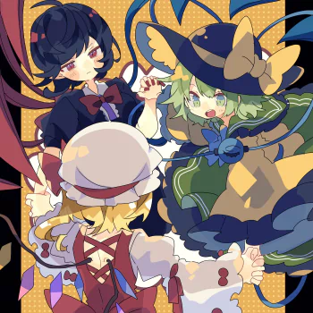 Koishi Komeiji Flandre Scarlet Nue Houjuu Anime Touhou PFP