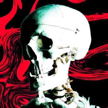skeleton dark skull PFP