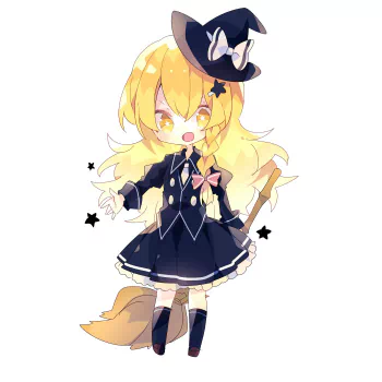 Marisa Kirisame Anime Touhou PFP