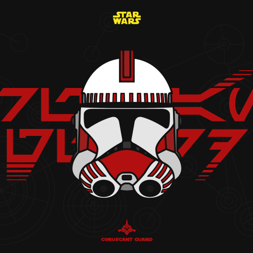 Star Wars Coruscant Guard trooper