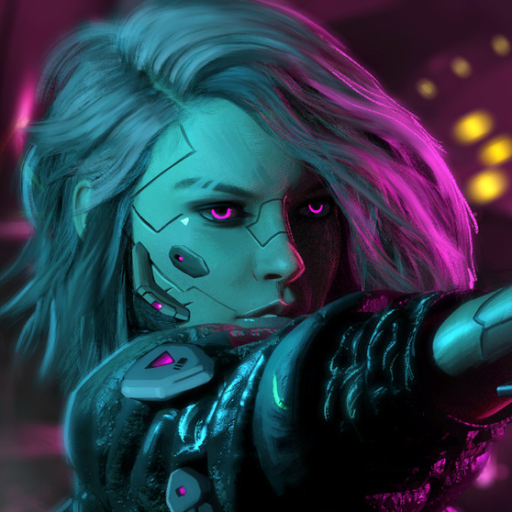 Download Cyborg Sci Fi Cyberpunk PFP by Pedram Mohammadi