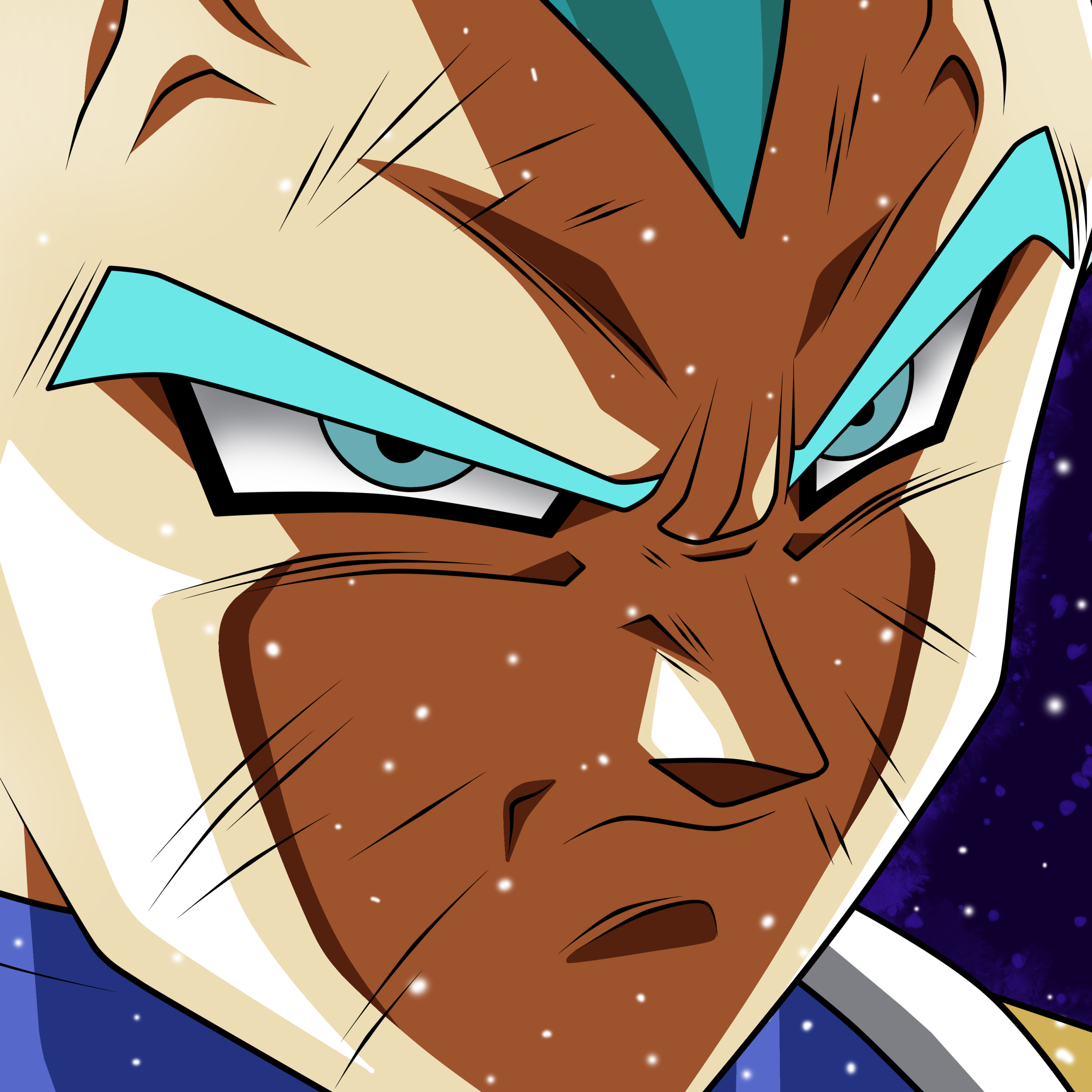 Vegeta ssj blue Maligno