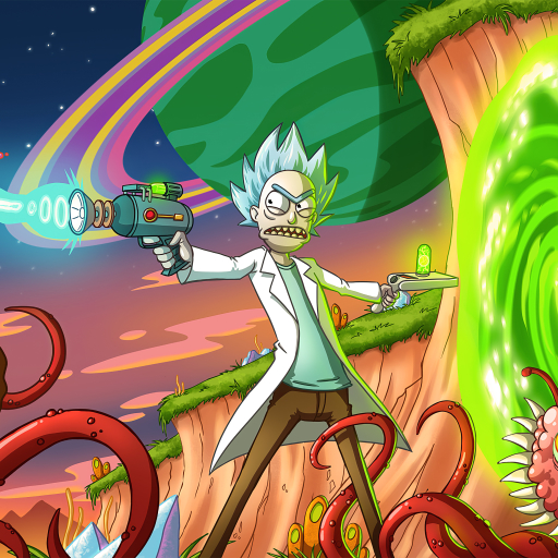 Rick and morty wallpaper by Hailway - Download on ZEDGE™