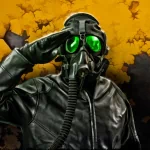 dark gas mask PFP