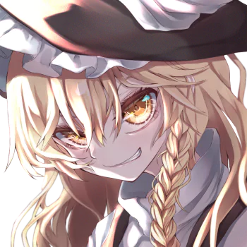 Marisa Kirisame Anime Touhou PFP
