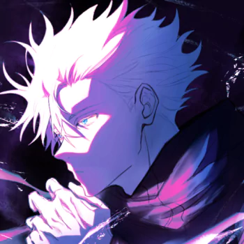 white hair Satoru Gojo Anime Jujutsu Kaisen PFP