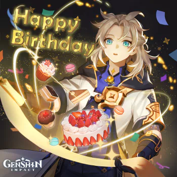 Happy Birthday Albedo (Genshin Impact) video game Genshin Impact PFP