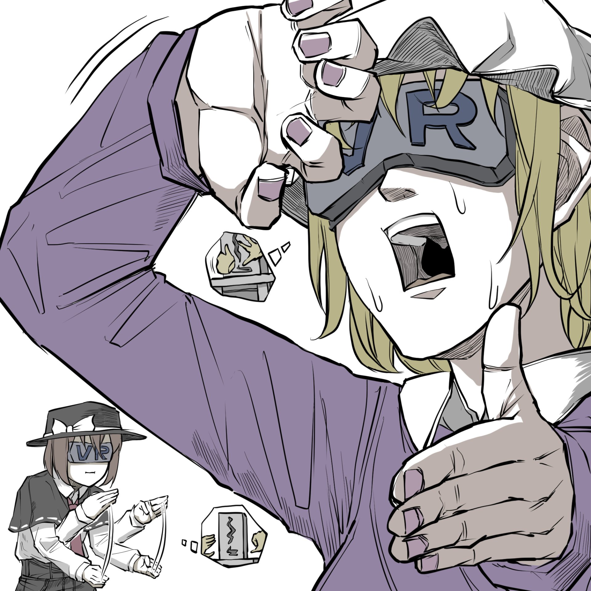 Download Maribel Hearn Renko Usami Anime Touhou PFP