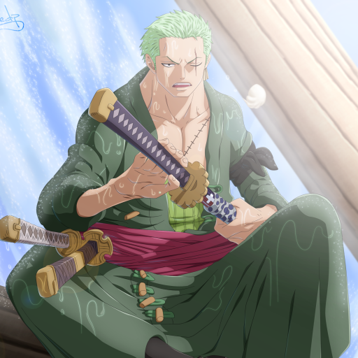 Download Roronoa Zoro Anime One Piece PFP by MarxeDP