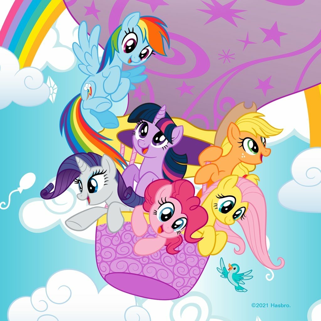 Download Rarity (My Little Pony) Pinkie Pie Fluttershy (My Little Pony) Applejack (My Little Pony) Rainbow Dash Twilight Sparkle TV Show My Little Pony: Friendship Is Magic PFP