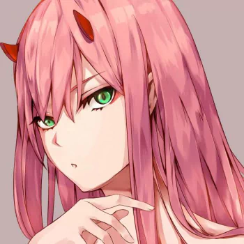 Zero Two (Darling in the FranXX) Anime Darling in the FranXX PFP