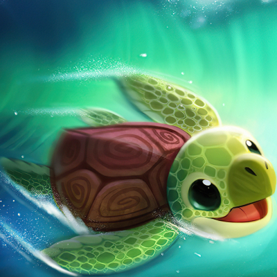 Fantasy turtle Pfp by Cryptid-Creations